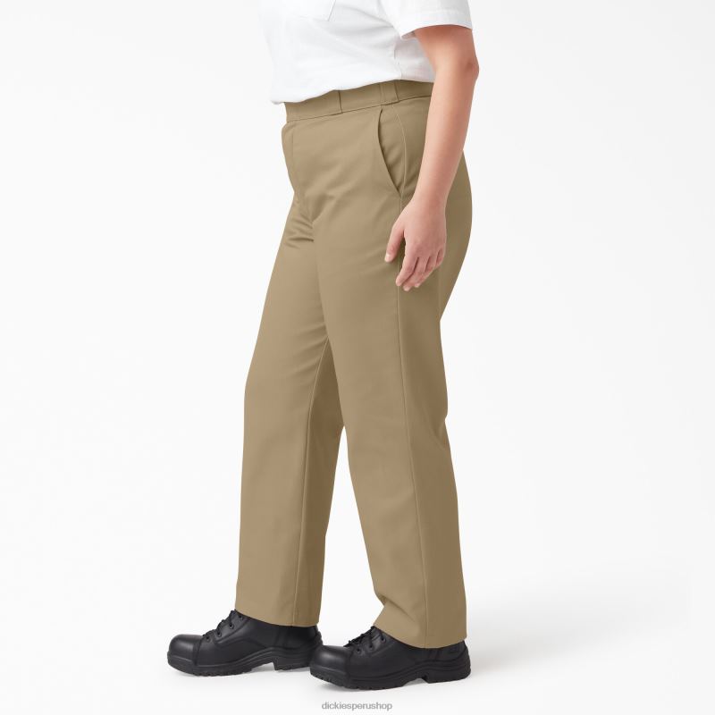 Pantalón De Trabajo 874 Para Mujer en Caqui, Pantalones